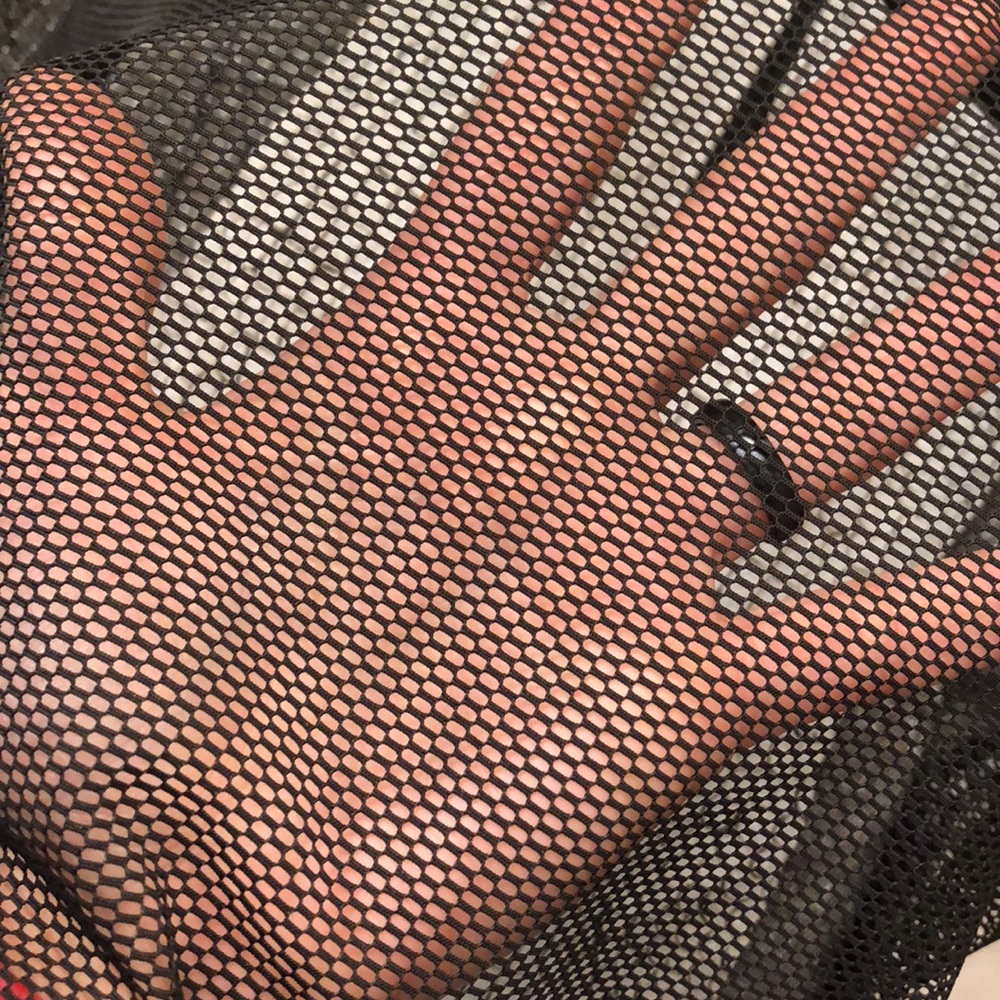 Unique Leather & Mesh Jacket - Picture 4 of 5